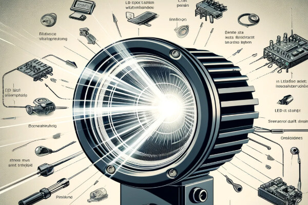 Стробоскопическая светодиодная лампа