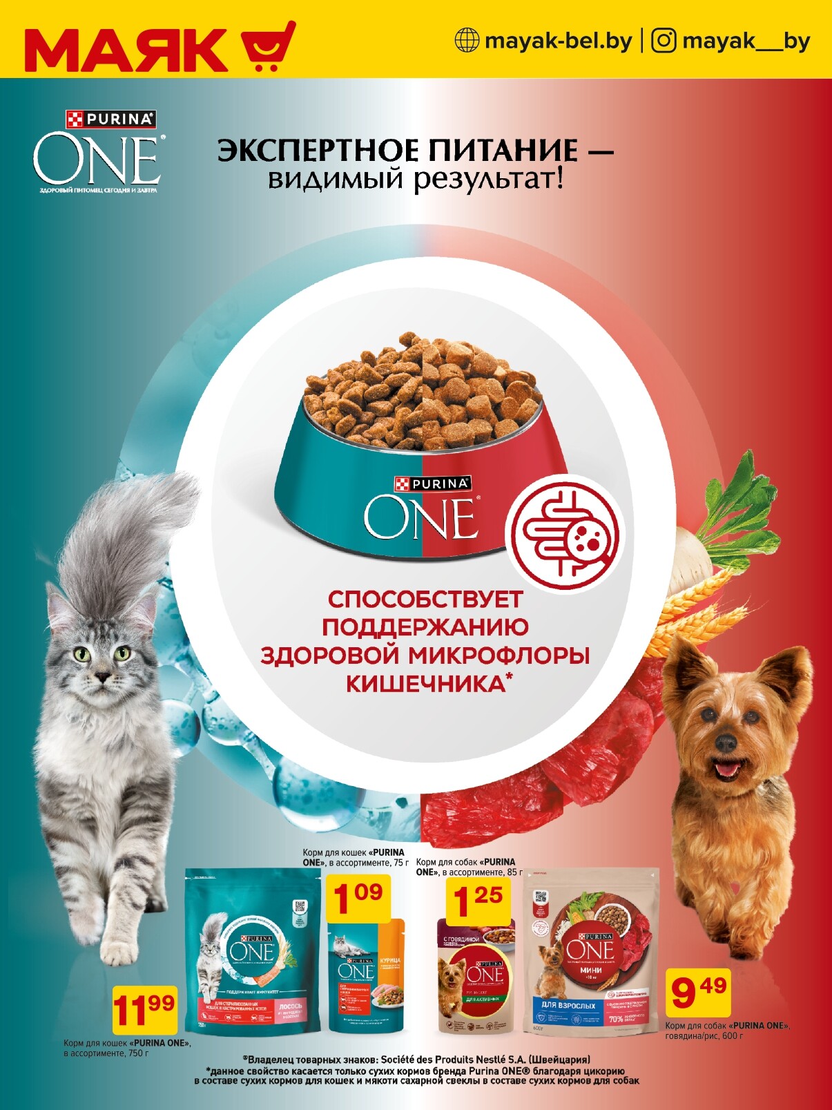 Акции и скидки в сети магазинов "Маяк" в октябре 2024 года (с 14 по 27 октября)