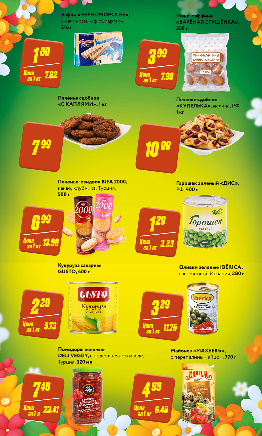 Акции и скидки в Грошике в марте 2024 года (с 6 по 9 марта)