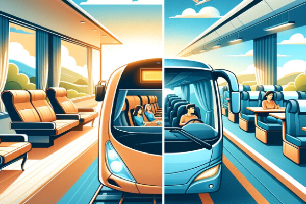 Поезд или автобус
