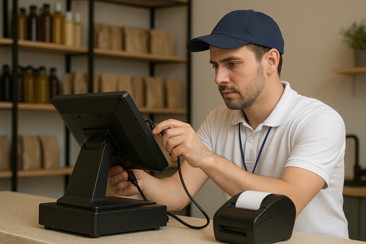 установка онлайн кассы