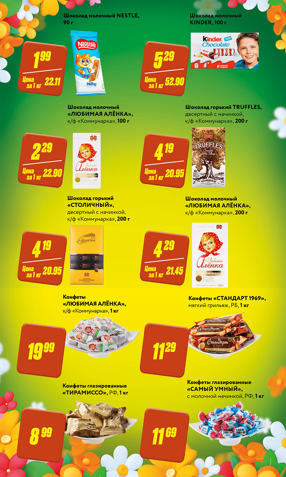 Акции и скидки в Грошике в марте 2024 года (с 6 по 9 марта)