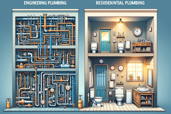 Различия между инженерной и бытовой сантехникой