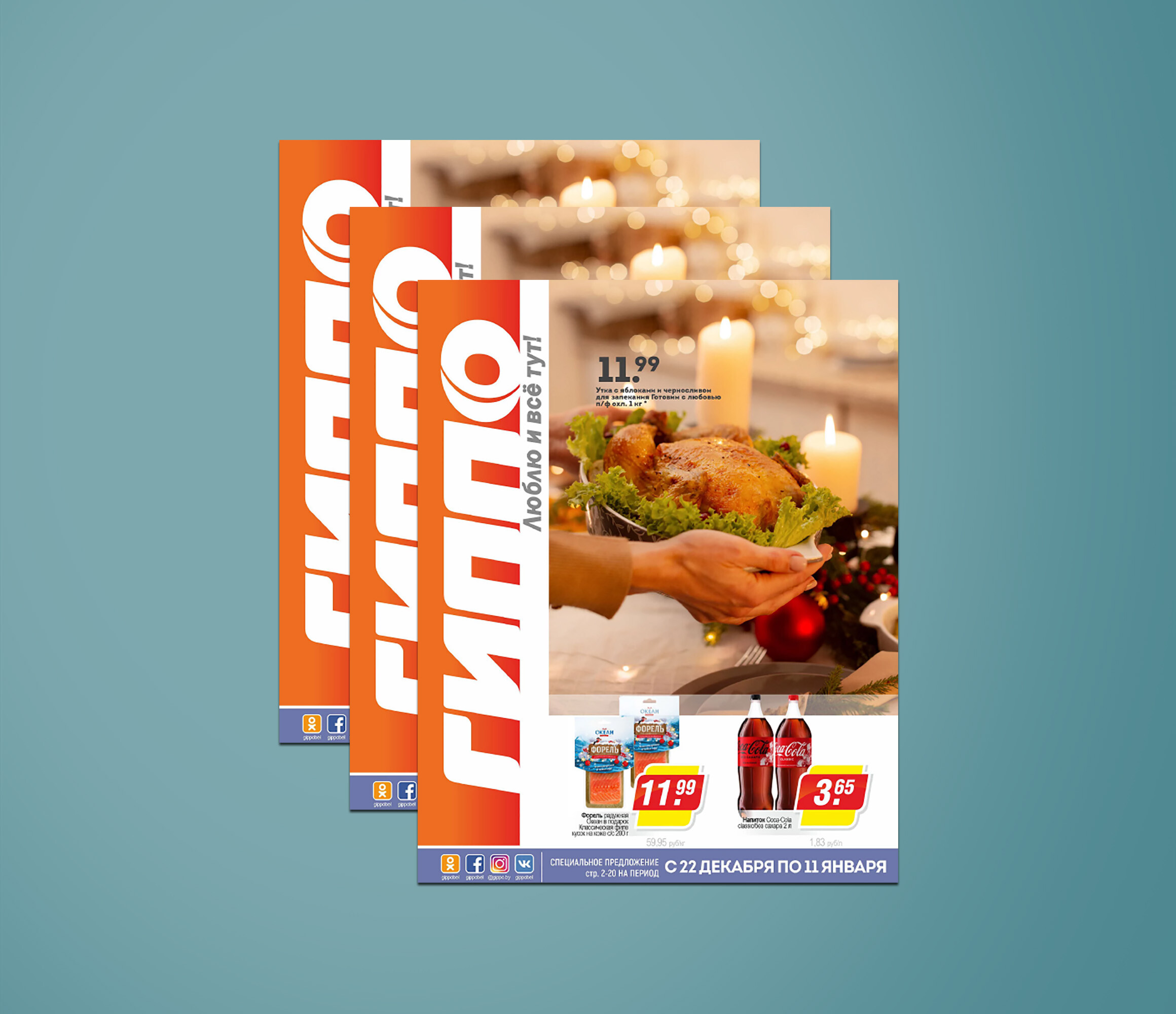 Акции и скидки в &quot;Гиппо&quot; с 22 декабря 2022 года по 11 января 2023 года