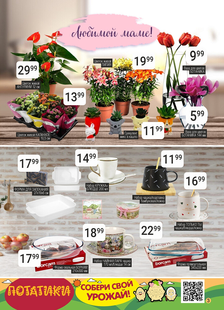 Акции и скидки в магазинах "Соседи" в октябре 2025 года (с 1 по 14 октября)