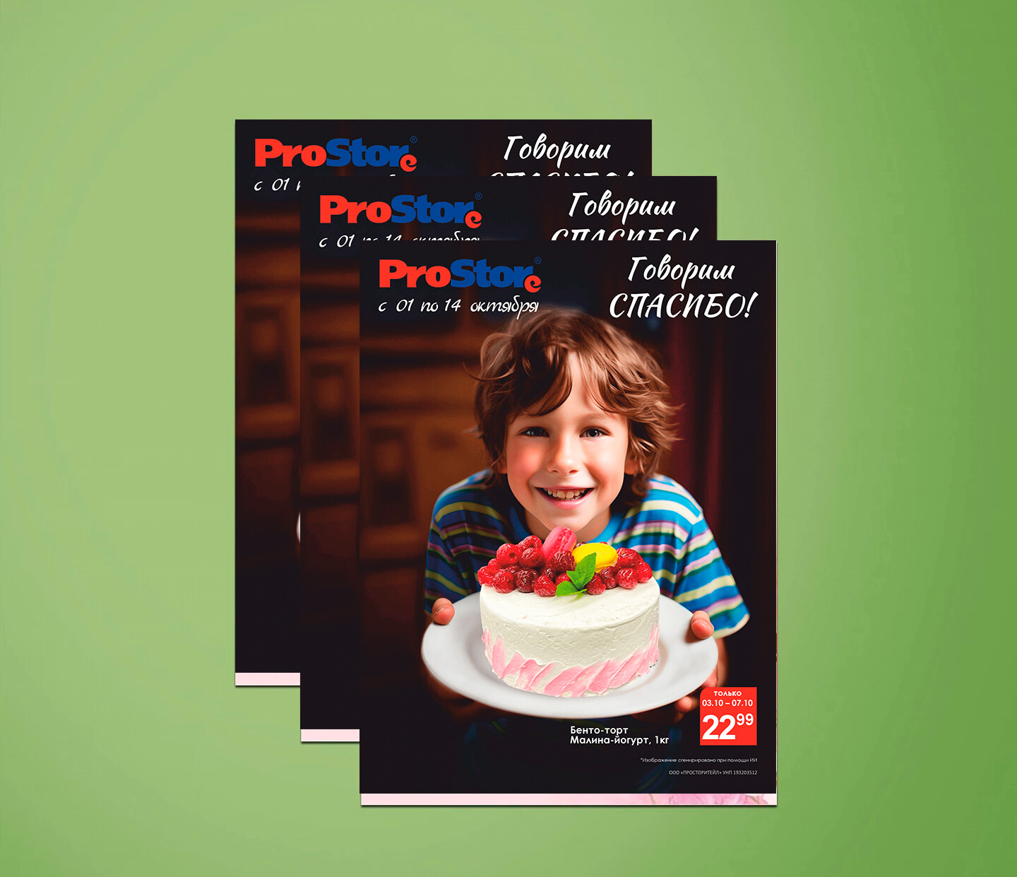 Акции и скидки в Просторе с 1 по 14 октября 2024 года