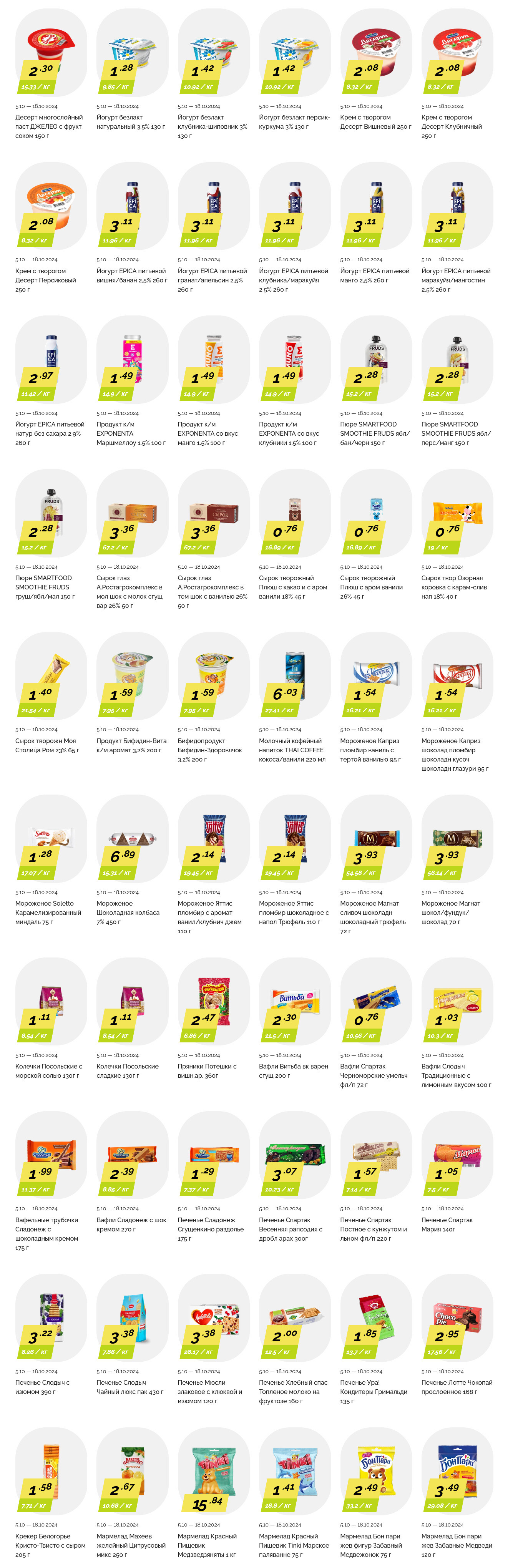 Акции и скидки в "Корона" в ноябре 2024 года (с 5 по 18 ноября)