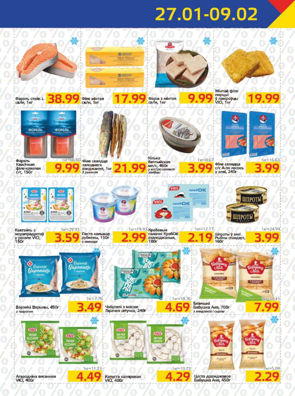 Акции и скидки в "Мартин" в январе-феврале 2026 года (с 27 января по 9 февраля)