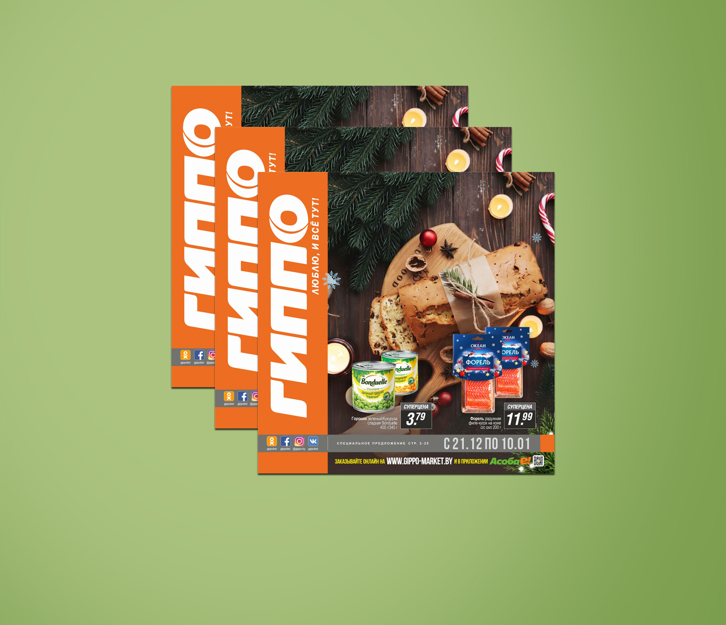 Акции и скидки в &quot;Гиппо&quot; с 21 декабря 2023 года по 10 января 2024 года